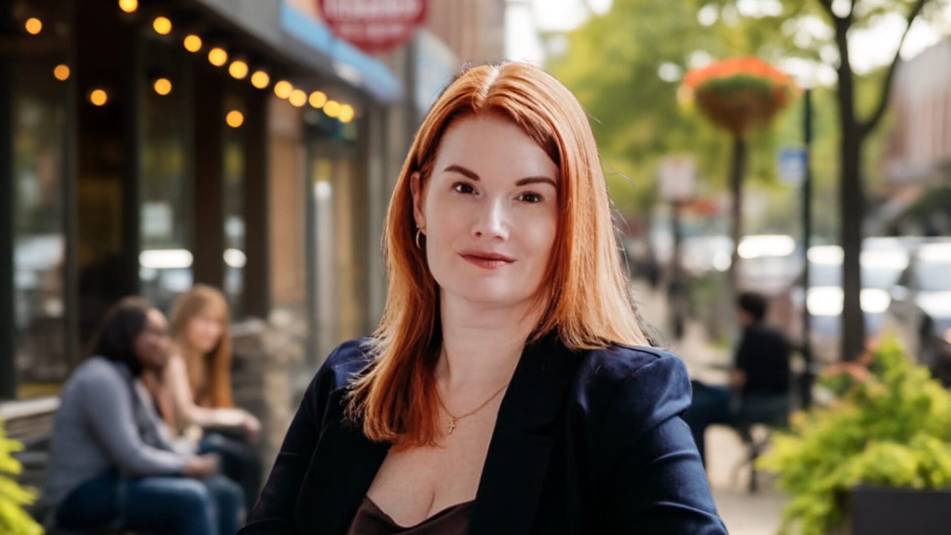 ALT TAG: Founder of Lyons Leadership & Solutions, Serina, sharing her story.